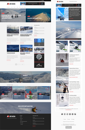 Ski Asia silver advertising package