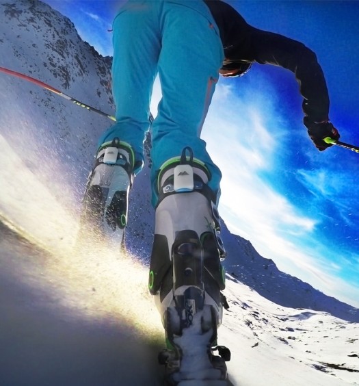 Carv ski technology in action