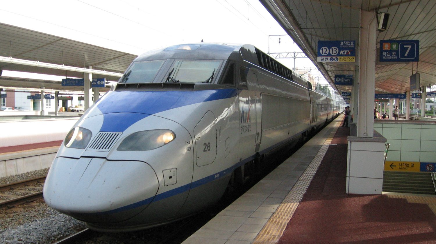 Korea KTX train