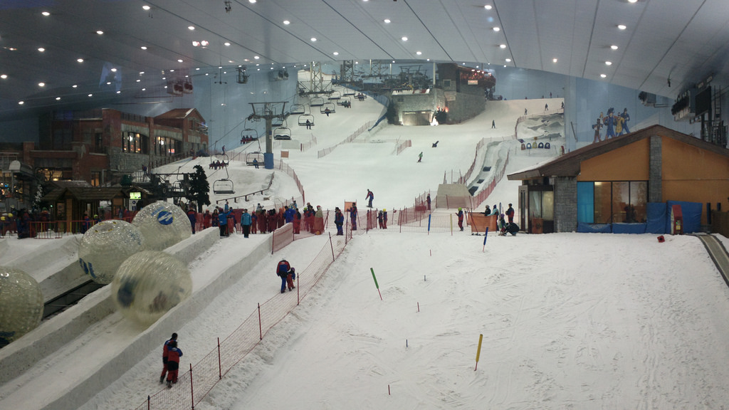 Ski Dubai indoor ski slope
