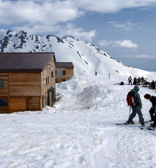 Japan ski lodge