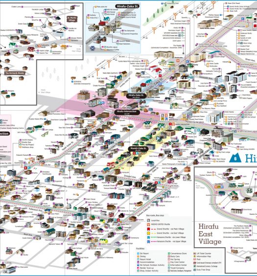2017/18 Niseko Resort Map