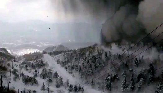 Man killed as volcano erupts near Japanese ski resort
