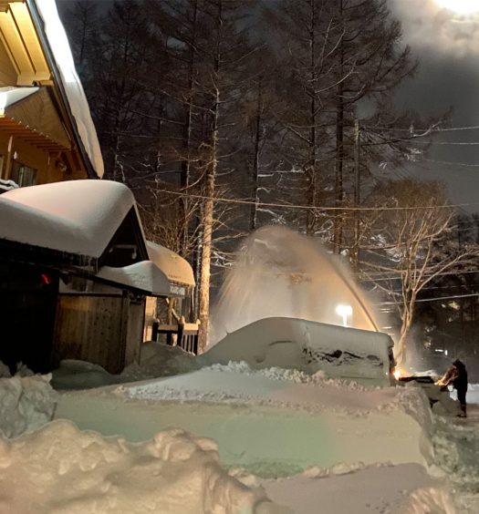 2021 snowfall Japan