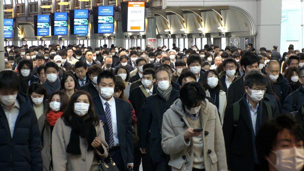 Mask wearing in Japan