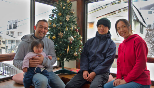 Running a ski lodge and raising a family in Myoko, Japan