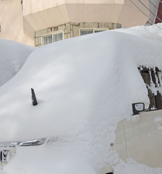 Snowfall Japan