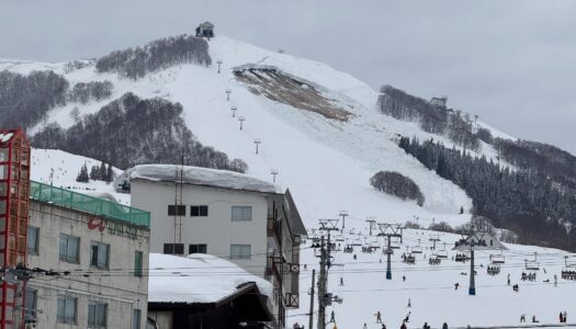 Full-depth avalanche takes out top section of popular Japanese ski resort