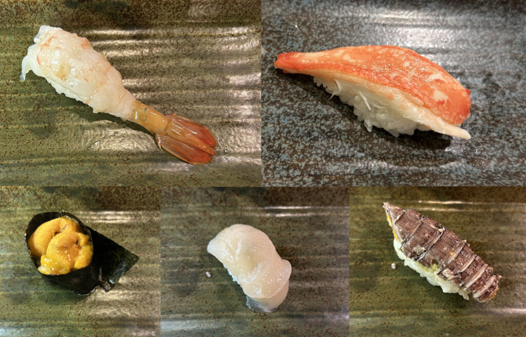 Super-fresh sushi at Miyako Sushi in Otaru