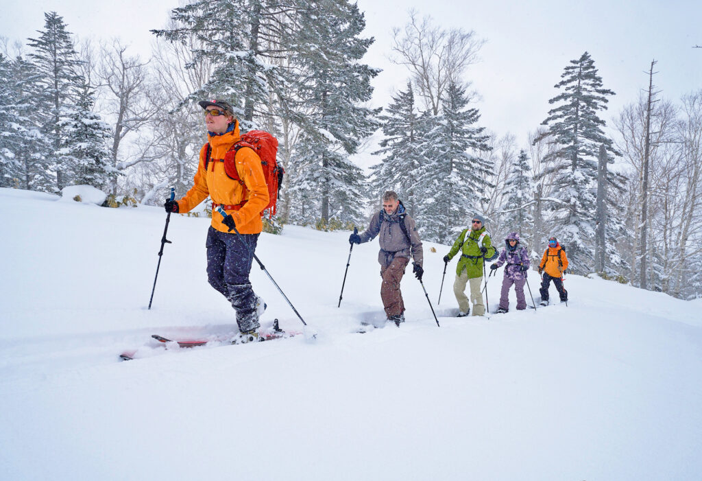 Ski touring, Hokkaido