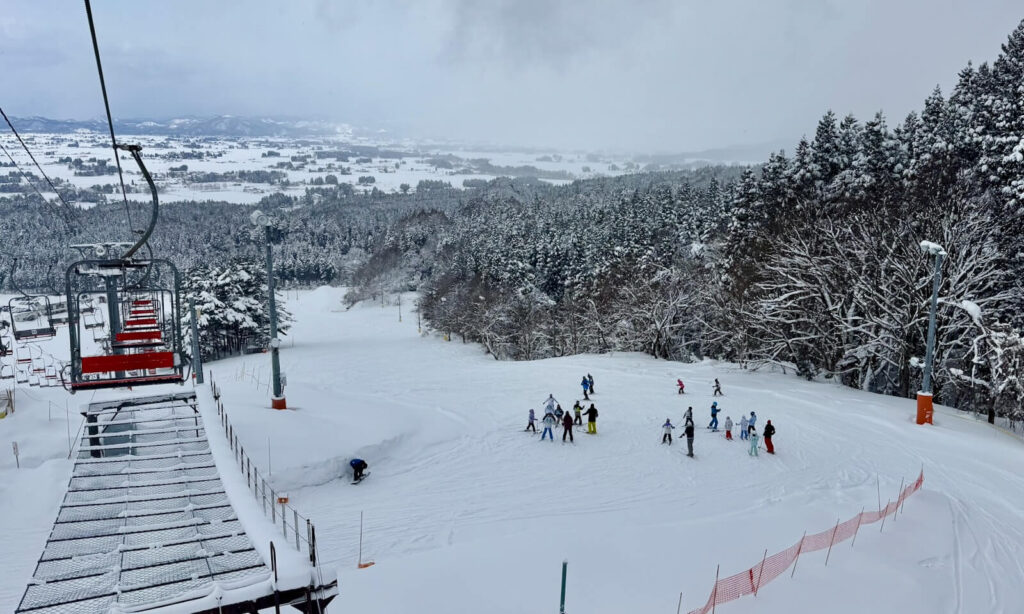Overlooking the Family Course from the Paradise Lift