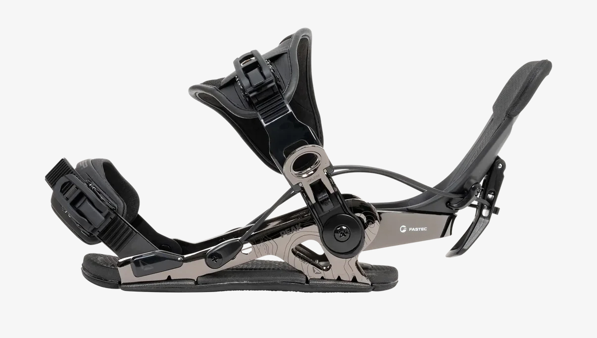 The SP Peak FASTEC Snowboard Bindings. Image: sp-bindings.jp