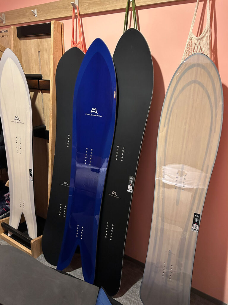 Field Earth’s innovative snowboards
