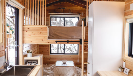 There’s a company making beautiful tiny homes at ski resorts in Japan, and we want one